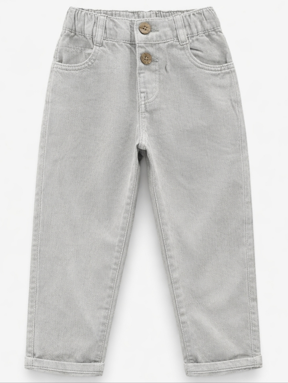 ZARA Toddler Pants Size 5 (110 cm) Gray Blue Elastic Waist NWT